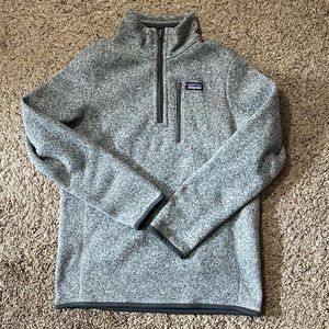 Gray Patagonia Pullover